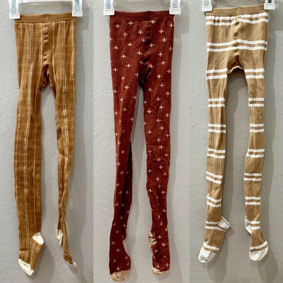 Olivia J Fall Neutral Tights Bundle - Picture 1 of 15